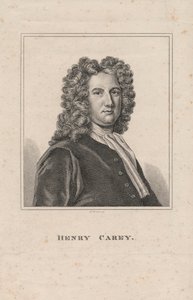 Henry Carey, graveret af R. Grave, ca. 1800 af James Wasdail