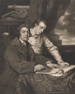 James Paine og hans søn af James Watson