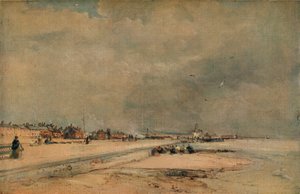Littlehampton, vinter, c1868 af James Webb