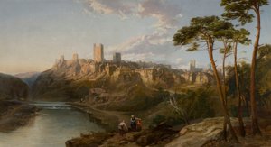 Richmond Castle, Yorkshire af James Webb