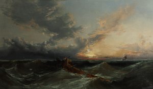 The Signal, ca. 1860 (olie på lærred)