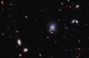 Kilonova og Host Galaxy af James Webb Space Telescope (NASA)