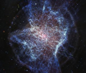 NGC 6072 (NIRCam Compass-billede) af James Webb Space Telescope (NASA)