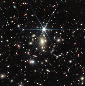 Sunrise Arc (NIRCam-billede) af James Webb Space Telescope (NASA)