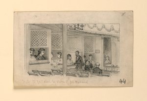Teater interiør af James Wells Champney