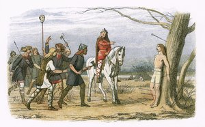 Edmund konge af East Anglia dræbt af danskerne