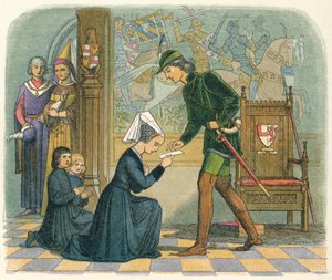 Edward IV og Lady Elizabeth Grey, 1464 1864 af James William Edmund Doyle