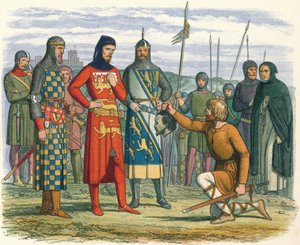 Gavestons hoved vist til jarlen af Lancaster, 1312 1864