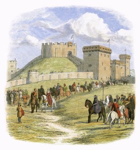 Matilda får lov til at trække sig tilbage fra Arundel af James William Edmund Doyle