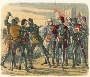 Mordet på Prins Edward, 1471 1864 af James William Edmund Doyle