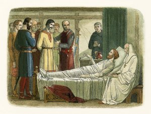Richard benåder bueskytten, der skød ham af James William Edmund Doyle