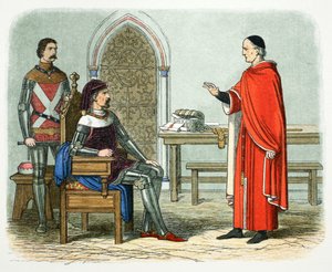 Sir William Gascoigne nægter at dømme en prælat eller peer, 1405 1864