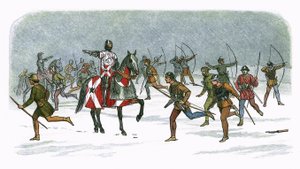 Strategi for lord Fauconbridge i Towton af James William Edmund Doyle