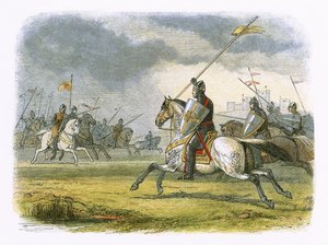 Vilhelm Løven taget til fange af James William Edmund Doyle