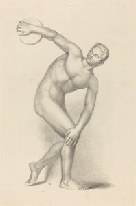 Discobolus, af Myron af James William Giles after John Flaxman