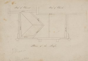 [Et af] fem designs til en kirke