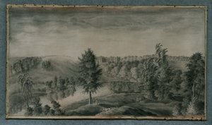 Udsigt over Temple Newsam House, fra øst af James the Younger Lambert