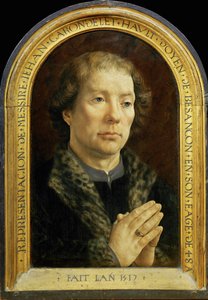 Carondelet Diptych: Jean Carondelet ... af Jan (c.1472 c.1533) Gossaert