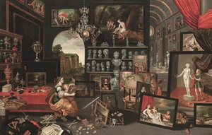 Allegory of Sight (olie på lærred)