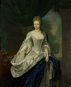 Portræt af Louise Christina Trip af Jan Abel Wassenbergh