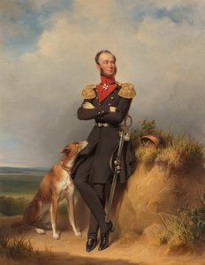 Portræt af William II, konge af Holland Portræt af Willem II (1792-1849)
