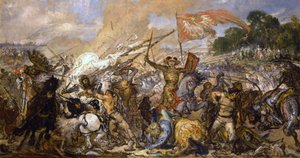Skitse af slaget ved Grunwald