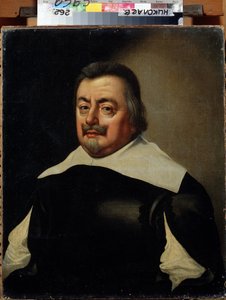 Portræt af en mand med kuras. (Portræt af en mand med kuras). Maleri af Jan Anthonisz van Ravesteyn (1572-1657). hollandsk kunst fra det 17. århundrede. Regionalt W. Wereshchagin kunstmuseum, Mykolaiv, Ukraine af Jan Anthonisz. van Ravesteyn