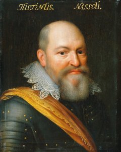 Portræt af Justinus van Nassau, uægte søn af prins William I og Eva Elinx