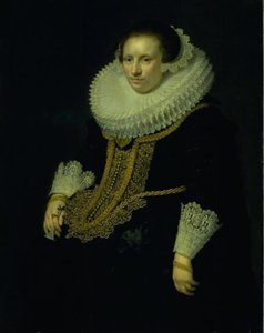 Portræt af en Dame af Jan Antonisz. van Ravesteyn