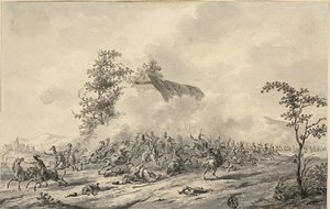 Kavalerikamp af Jan Antony Langendijk