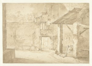 Steder at besøge i Italien af Jan Asselijn (rejected attribution)
