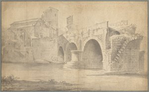 Udsigt over Ponte Rotto, Rom