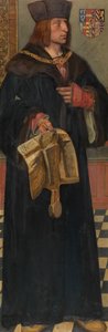 Maximilian I, hellig romersk kejser (olie på panel)
