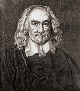 Thomas Hobbes af Malmesbury (gravering) af Jan Baptist (after) Jaspers