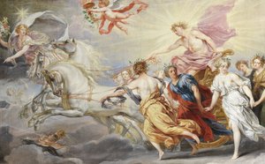 Latin: Phoebus Apollo Phoebus Apollo af Jan Boeckhorst