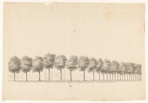 Bomenallee i Batavia af Jan Brandes