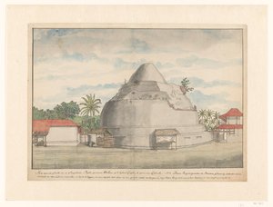 Kalyani stupa på Ceylon af Jan Brandes