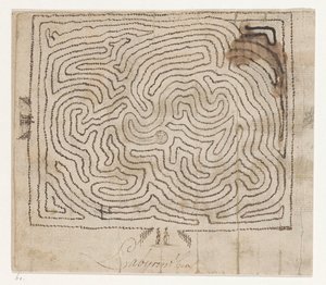 Labyrint Labyrinthus (titel på objekt) af Jan Brandes
