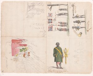 Modtagelse af kong Kandys udsendinge, 1785 af Jan Brandes