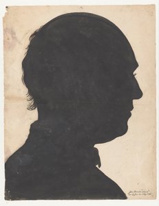 Silhouetportret af Jan Brandes af Jan Brandes