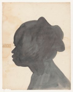 Silhouetportret af Sara af Jan Brandes