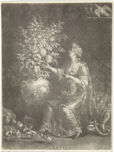 Forår Spring (titel på objekt) De fire årstider (serietitel) af Jan Broedelet