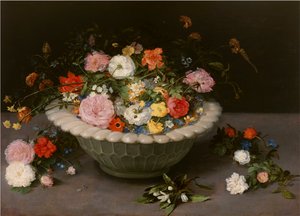Blomstervase, 1615. af Jan Brueghel the Elder