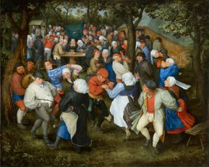 Bryllupsdans, ca. 1600.