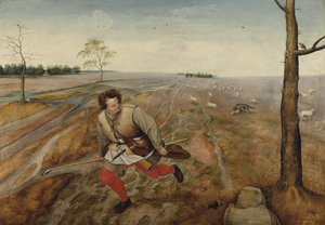 Den dårlige hyrde af Jan Brueghel the Younger