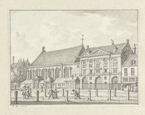 Prinseekerk og Boterhal i Rotterdam af Jan Bulthuis