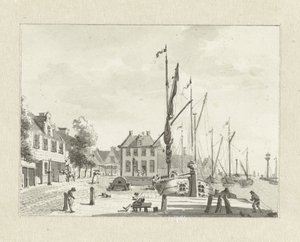 Ansigt på De Lemmer (?) af Jan Bulthuis