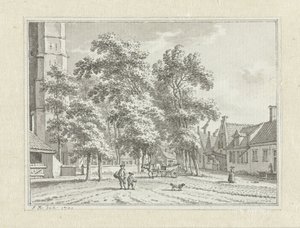 Ansigt ved Serooskerke af Jan Bulthuis