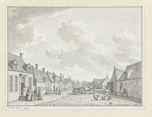 Ansigt i Zoutelande af Jan Bulthuis