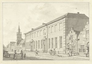 Dolhuis, Gasthuis og Oudevrouwenhuis i Rotterdam af Jan Bulthuis